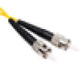 Duplex Singlemode LC Para ST Fibra Óptica Patch Cord, cabo de jumper óptico com 2.0MM / 3.0MM